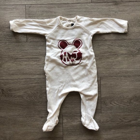 Little Marc Jacobs Baby Bodysuit Onesie Black 6M - Picture 6 of 10